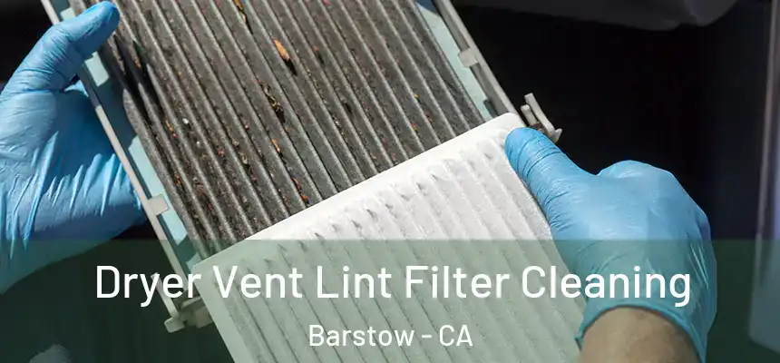 Dryer Vent Lint Filter Cleaning Barstow - CA