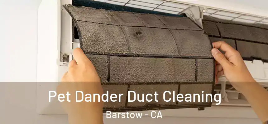 Pet Dander Duct Cleaning Barstow - CA